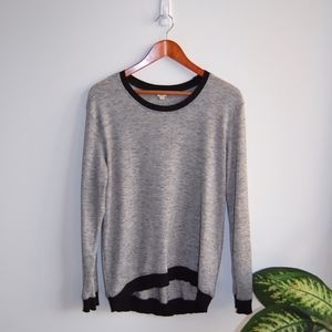 Aritzia Wilfred Oversized Sweater in Grey